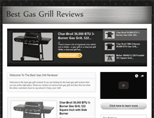 Tablet Screenshot of bestgasgrill-reviews.org